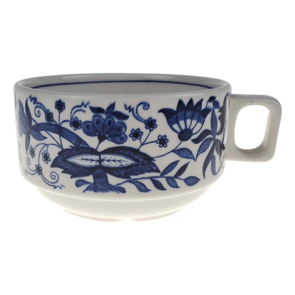 [458167312] Teetasse 0,15 L Boch Belgium Dekor Zwiebel gebraucht - sehr gut