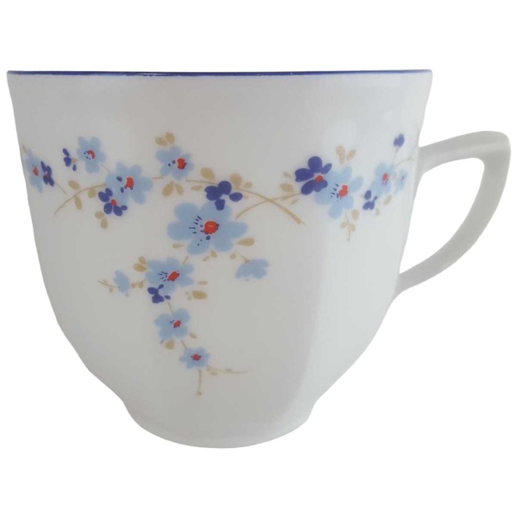 Kaffeetasse Tasse Winterling Marktleuthen Blumendekor Blau Blumen gebraucht - sehr gut