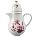 Kaffeekanne Mokkakanne 0,6 L Graf von Henneberg Blumen gebraucht - sehr gut