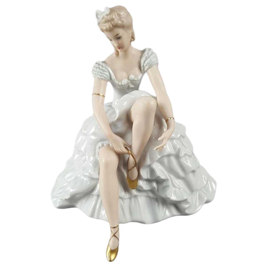 Figur Wallendorf Wallendorfer Porzellan ehem. VEB Tänzerin Balerina 1764 No 1318/0 gebraucht - sehr gut