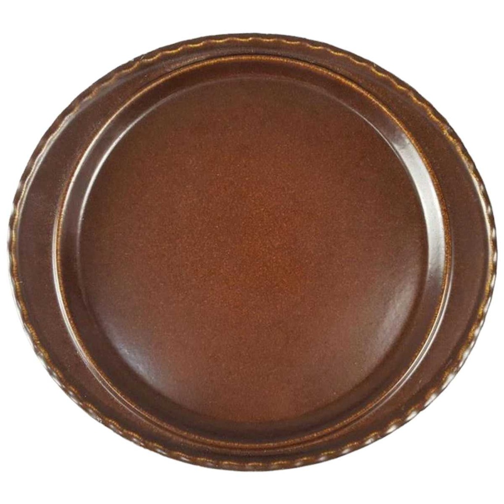 [45816772] Friesenpizza Platte 33,5x29,5 cm Friesland Melitta Katengeschirr gebraucht - sehr gut