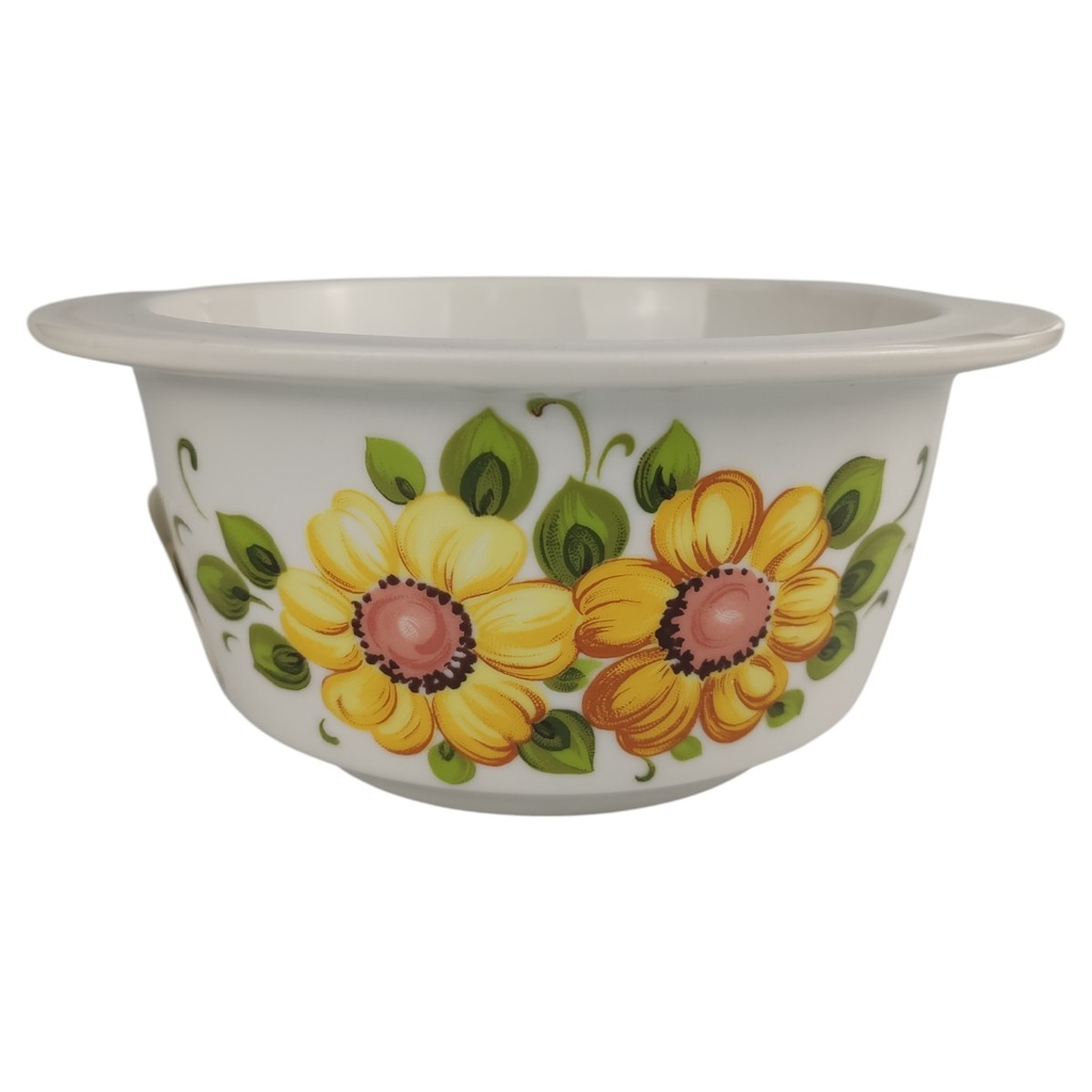 [45816783-T] Suppentasse mit Henkeln Winterling Röslau bunte Blumen Gelbe gebraucht - gut