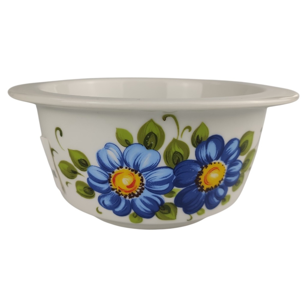 [45816784-T] Suppentasse mit Henkeln Winterling Röslau bunte Blumen Blaue gebraucht - gut