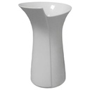 Vase Blumenvase 24 cm Arzberg Weiß gebraucht - sehr gut