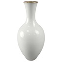 Vase Blumenvase Goldrand 28 cm Heinrich Weiß Selb gebraucht - gut