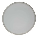 Speiseteller Essteller Goldrand 24,9 cm Hutschenreuther Gloria Weiß gebraucht - gut