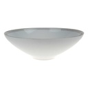 Schüssel Goldrand 23,4 cm Hutschenreuther Gloria Weiß gebraucht - gut