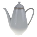 Kaffeekanne Goldrand 1,7 L Hutschenreuther Gloria Weiß gebraucht - gut