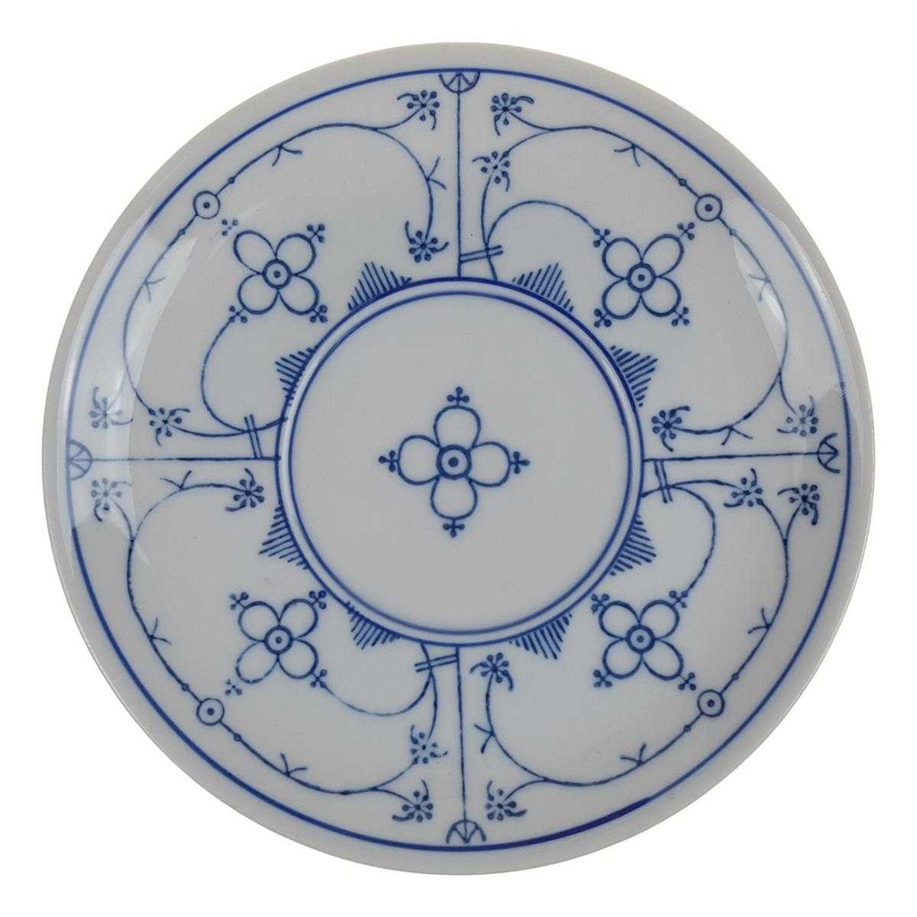 [458168077] Untertasse für Tee 14,5 cm GKC Bavaria Indisch Blau Strohblume gebraucht - gut