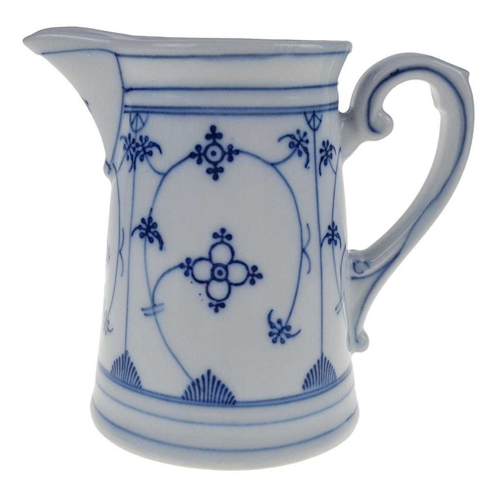 [458168095] Milchkännchen groß 0,25 L Indisch Blau Strohblume gebraucht - sehr gut