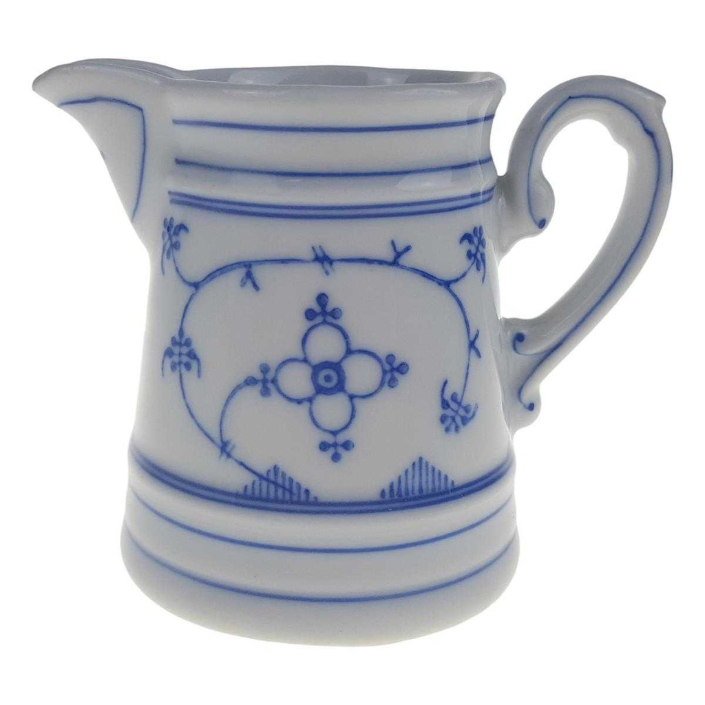 [458168103] Milchkännchen mini 0,1 L Indisch Blau Strohblume gebraucht - sehr gut
