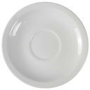 Untertasse für Kaffee Tee Kaffee/Tee/Suppe 14,8 cm Bareuther Waldsassen Sonstige Formen Weiß gebraucht - gut
