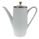 Kaffeekanne Goldrand 1,5 L PMR Jaeger & Co Bavaria Blau Gold Dekor gebraucht - gut