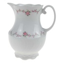 Milchkännchen 0,2 L Royal Tettau rosa Blumen Form 2829 weiß