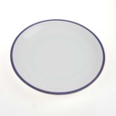 Kuchenteller Goldrand 19,4 cm KPM Krister Blau Gold gebraucht - gut