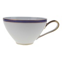 Teetasse Goldrand KPM Krister Blau Gold gebraucht - gut