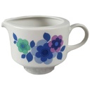 Milchkännchen Mitterteich Form 890 Blumendekor Bunt Blumen gebraucht - sehr gut