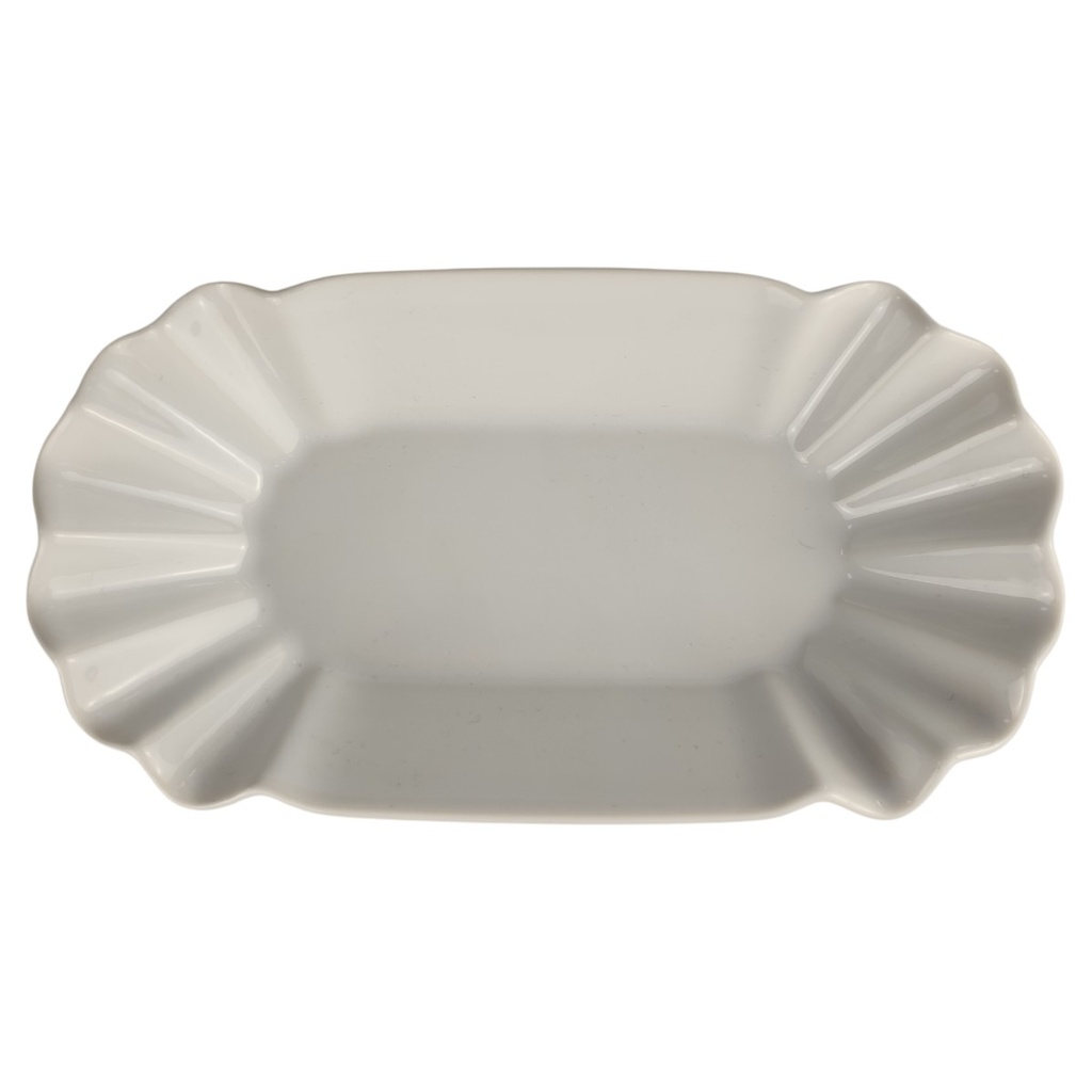 [458168311] Pommesschale Schale 19,6x10,5 cm Revol France weiß