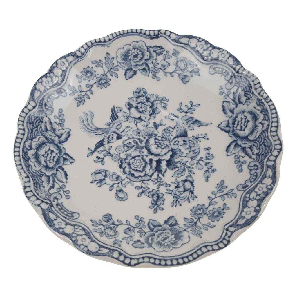 [458168318] Untertasse für Mokka klein 11,5 cm Crown Ducal Bristol Blau gebraucht - gut