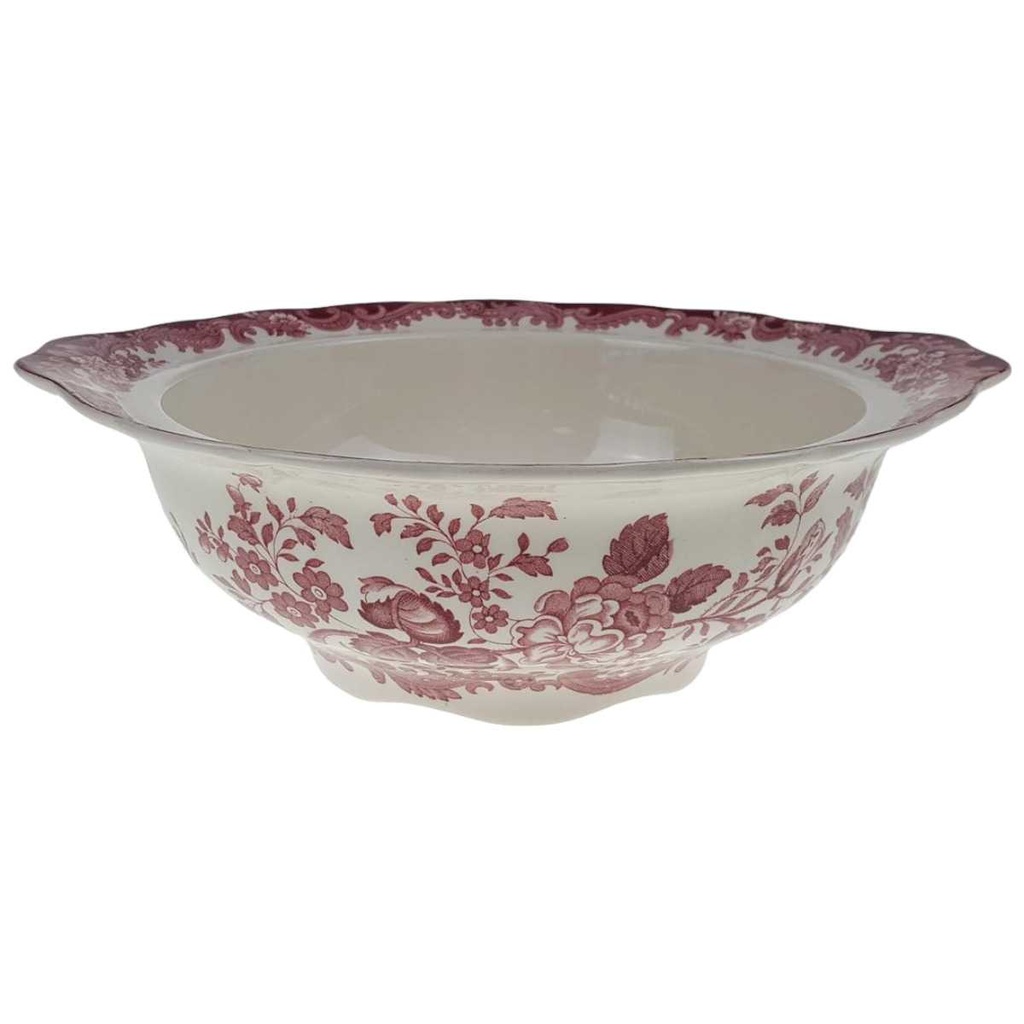 [458168349] Schüssel Servierschüssel Palissy Avon Scenes Rot gebraucht - gut