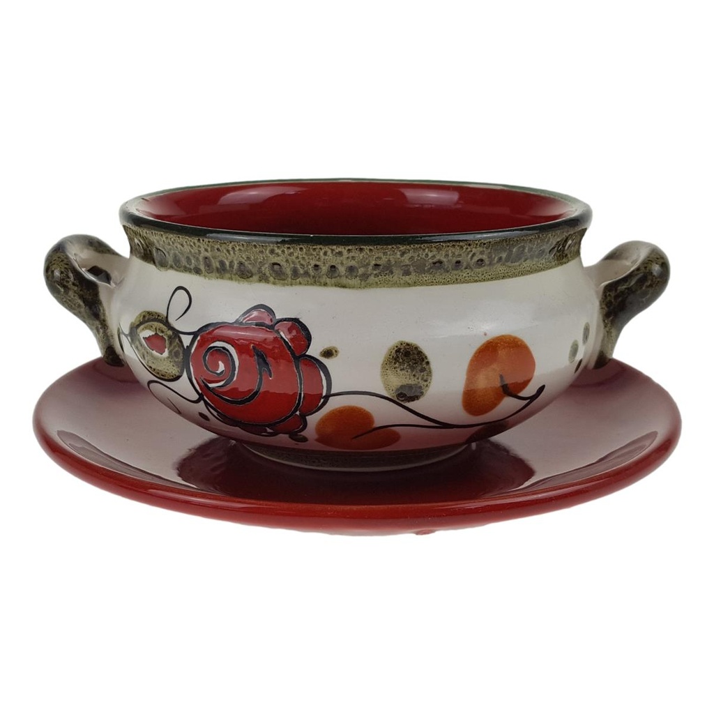 [458168355] Suppentasse mit Untertasse Schramberg Tirol