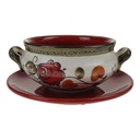 Suppentasse mit Untertasse Schramberg Tirol