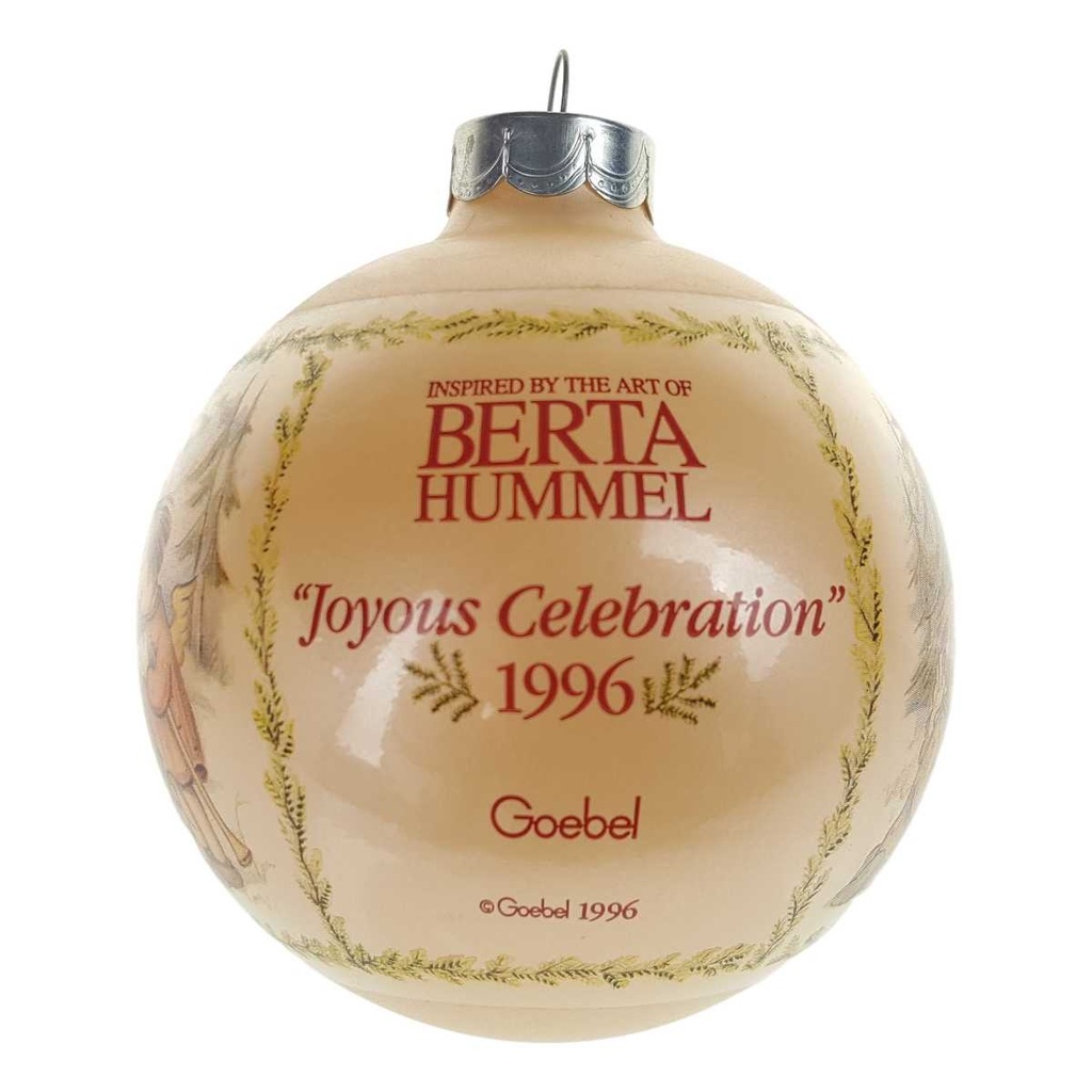 [458168379] Glaskugel Weihnachtskugel Goebel Weihnachten Berta Hummel 1996 gebraucht - gut