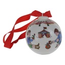 Weihnachtskugel Hutschenreuther 1992 Zirkus gebraucht - sehr gut