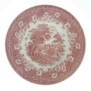 Suppenteller 22 cm English Ironstone Tableware (EIT) EIT England Heuwagen Rot gebraucht - sehr gut