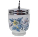 Eierkocher Royal Worcester Blumendekor Blumen gebraucht - akzeptabel