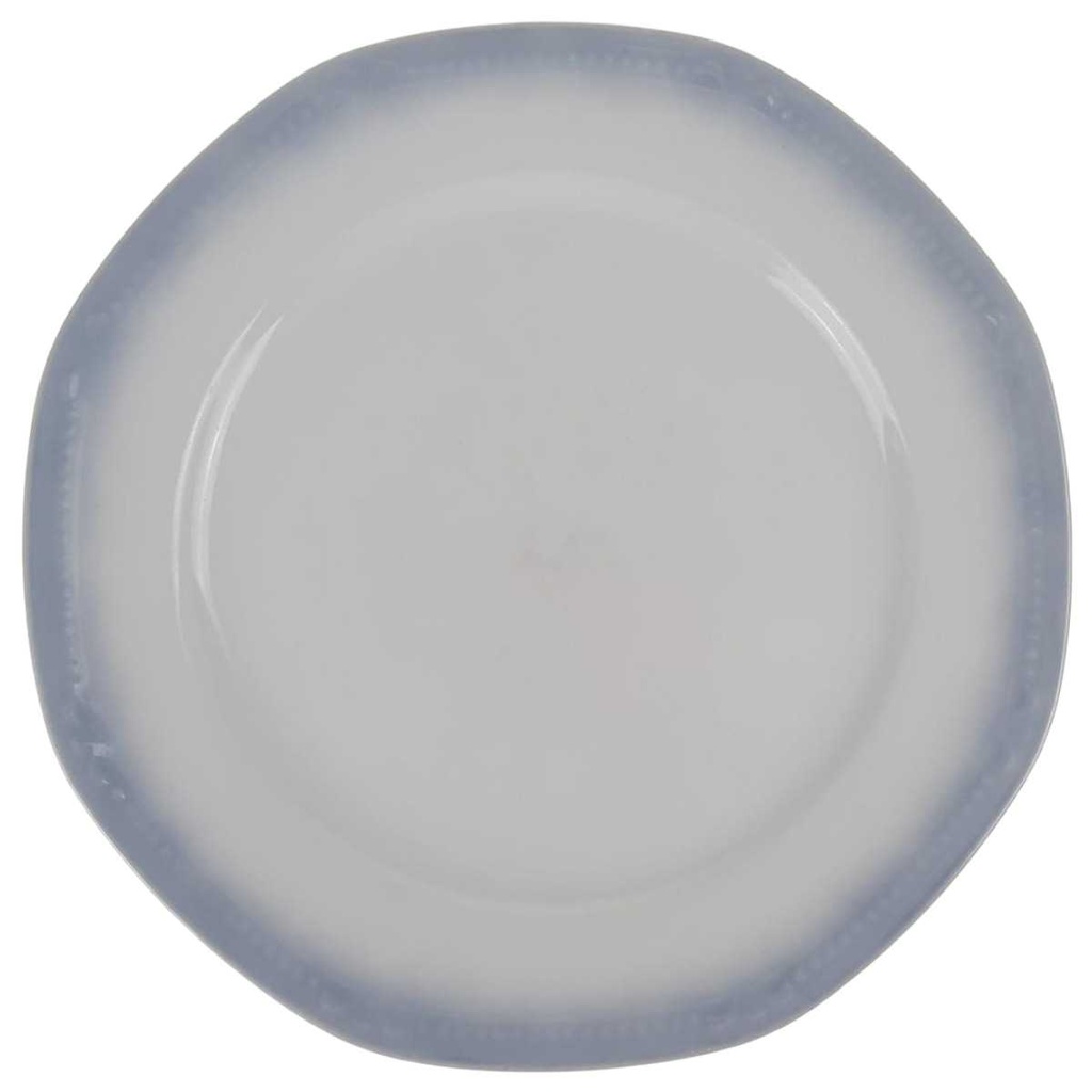 [458168412] Speiseteller 24,7 cm Mitterteich Form 2040 Sissi Blau gebraucht - akzeptabel