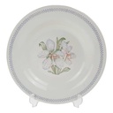 Suppenteller 22 cm Oxford Brazil Blumendekor Blumen gebraucht - gut