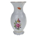 Tischvase Vase Seltmann Vohenstrauß Blumendekor Goldrand