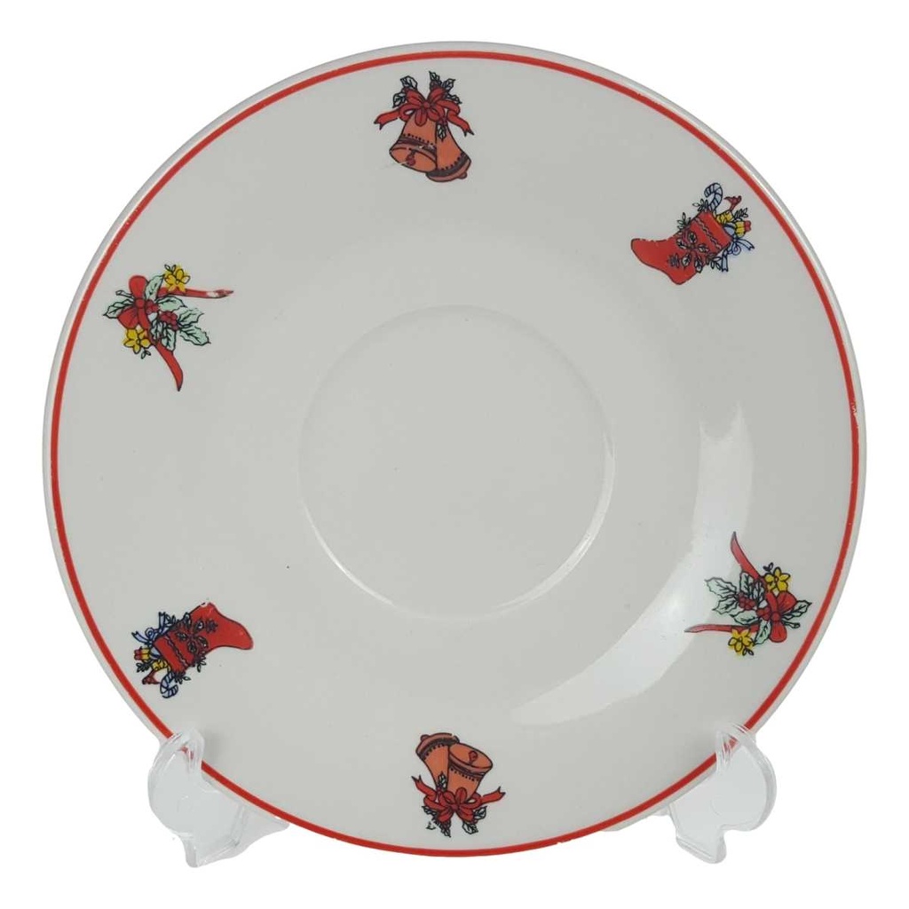 [458168456] Untertasse Royal Five Stars Weihnachten