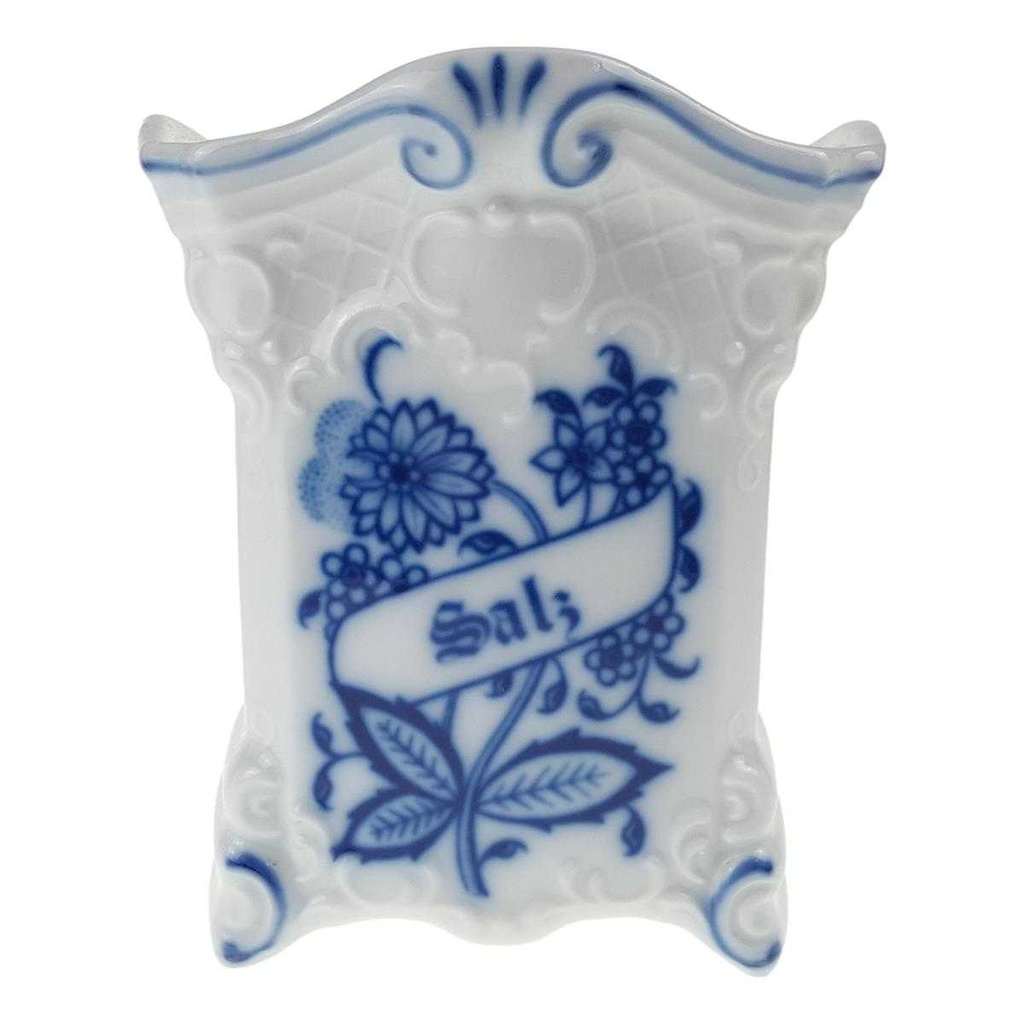 Vorratsdose ohne Deckel Salz Gerold & Co Zwiebelmuster gebraucht - sehr gut