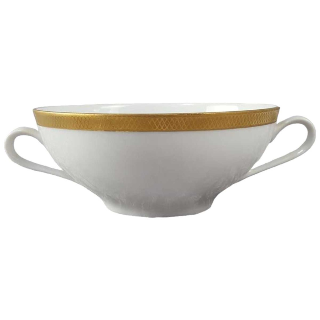 Suppentasse Goldrand Eschenbach 7 mm gebraucht - gut
