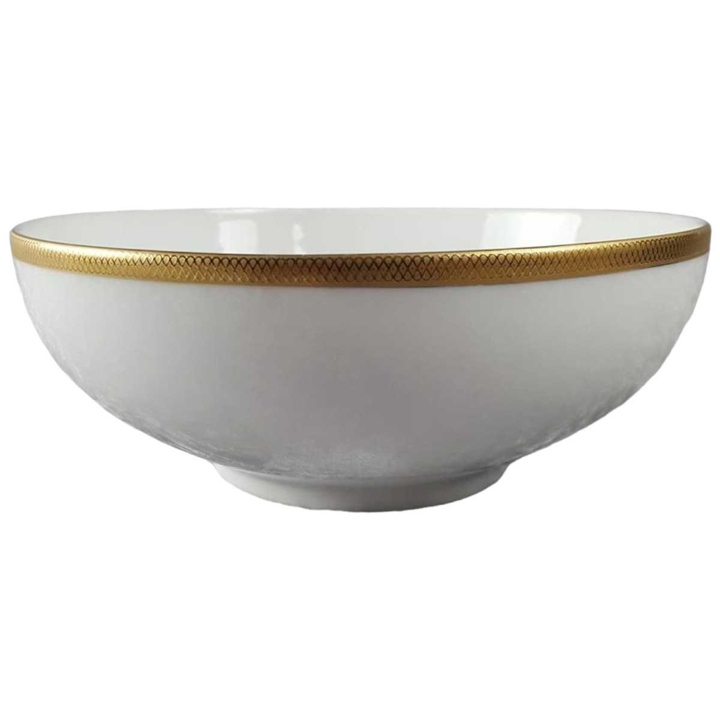 Schüssel Goldrand 21 cm Eschenbach 7 mm gebraucht - gut