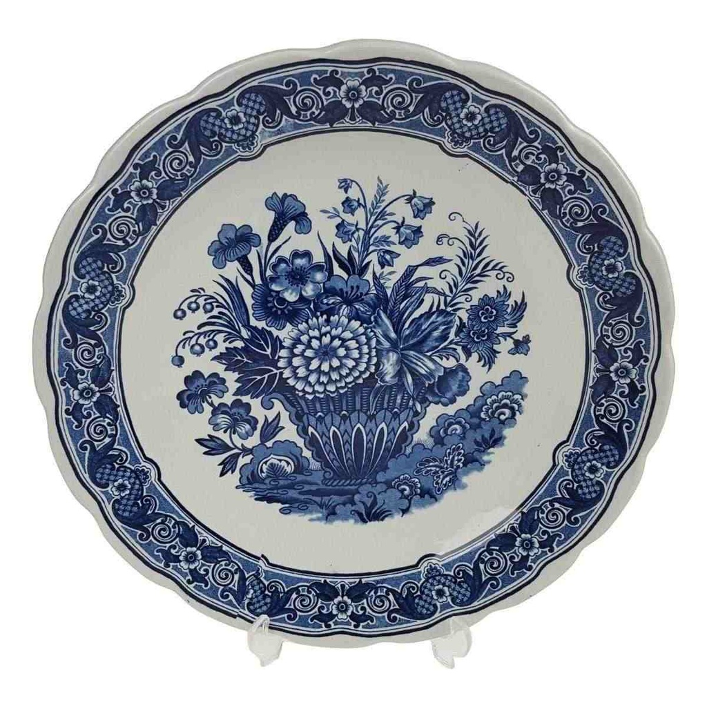 [458168602] Wandteller Royal Sphinx Maastricht Delfts Blumendekor Blumen gebraucht - gut
