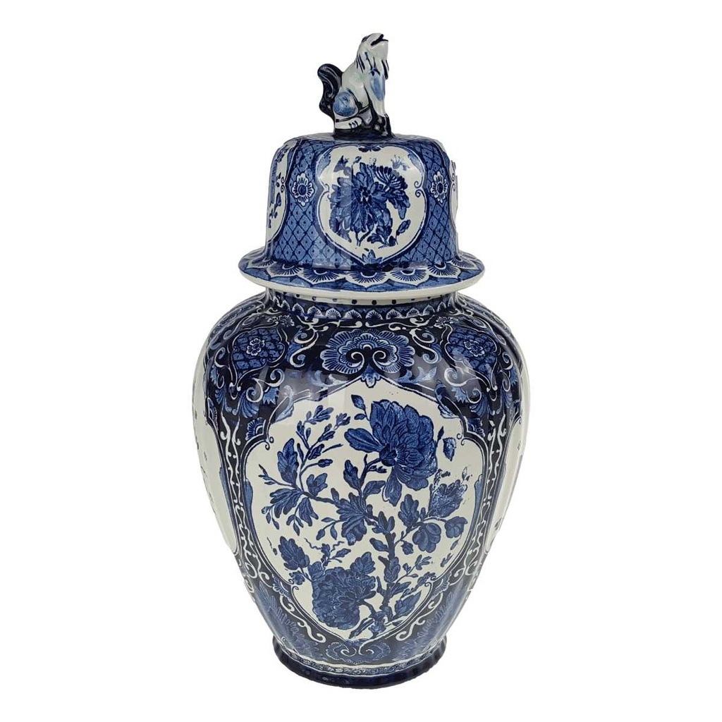 [458168603] Vase Royal Sphinx Blumendekor