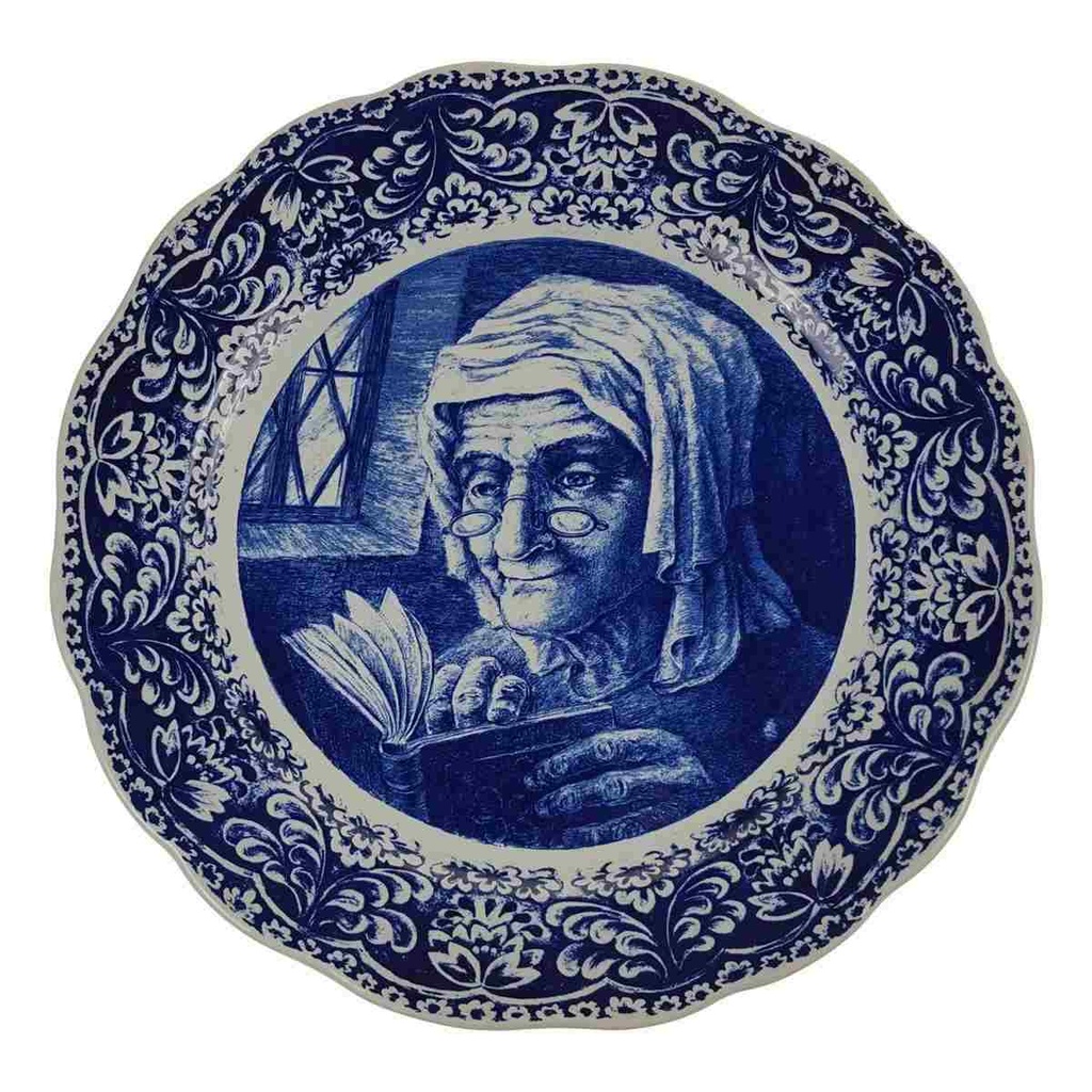 [458168604] Wandteller 34,7 cm Boch Belgium
