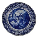 Wandteller 34,7 cm Boch Belgium