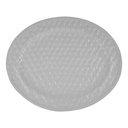 Servierplatte groß 47,5x39,2 cm Weiß gebraucht - gut