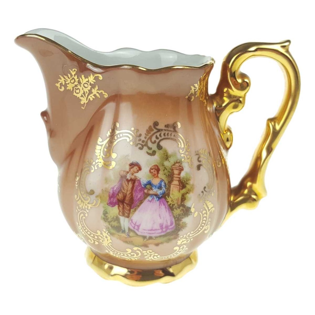 Milchkännchen Schlottenhof Gold Rokoko braun