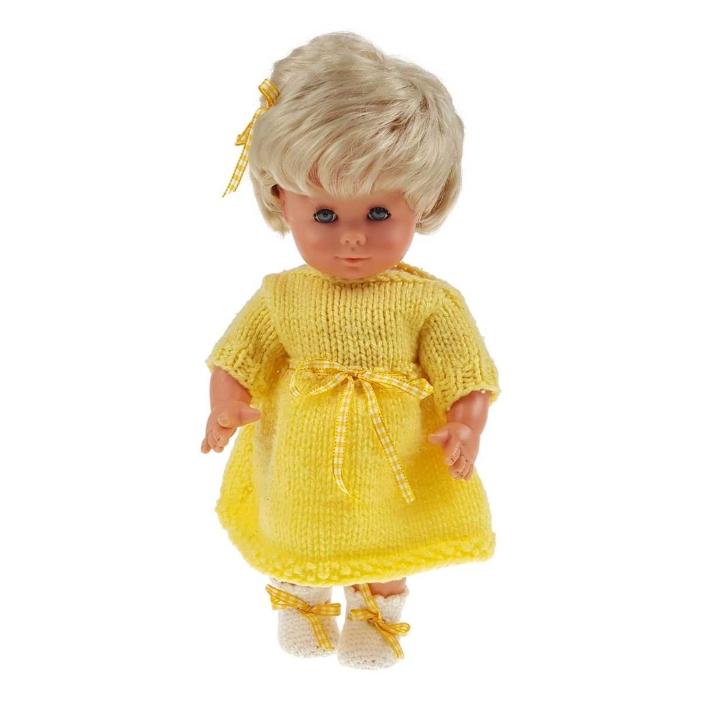 Puppe 35 cm Götz Schlafaugen Stimme Spielpuppe ohne Ständer