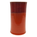 Tischvase 12,8 cm Rosenthal Orange Rot gebraucht - sehr gut