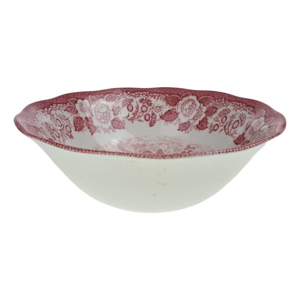[458168645] Schüssel 21,8 cm Unicorn Tableware Scottish Lochs Rot gebraucht - sehr gut