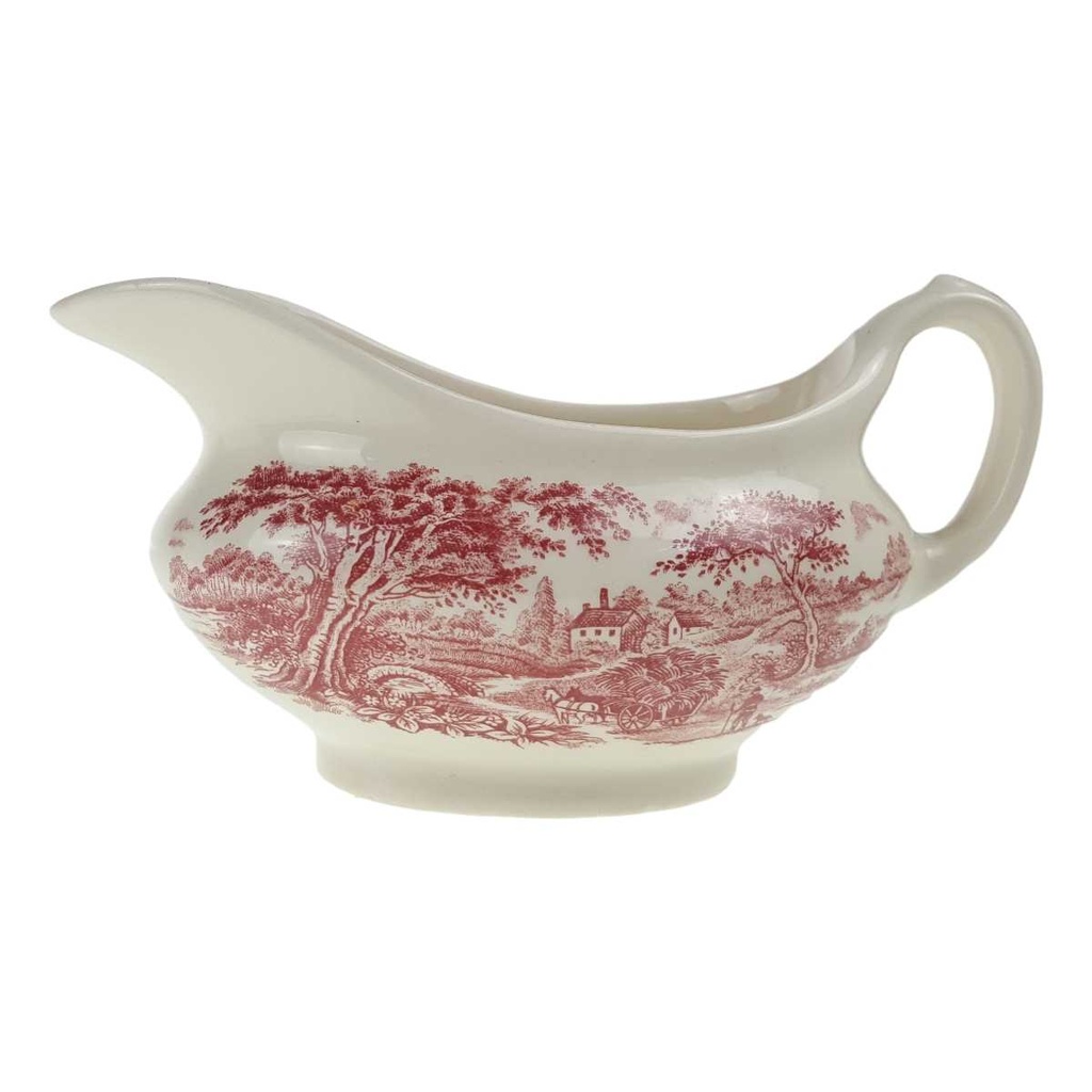 Sauciere English Ironstone Tableware (EIT) Rot