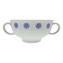 Suppentasse Suppenbecher Seltmann Weiden Annabell blaue Blume gebraucht - gut