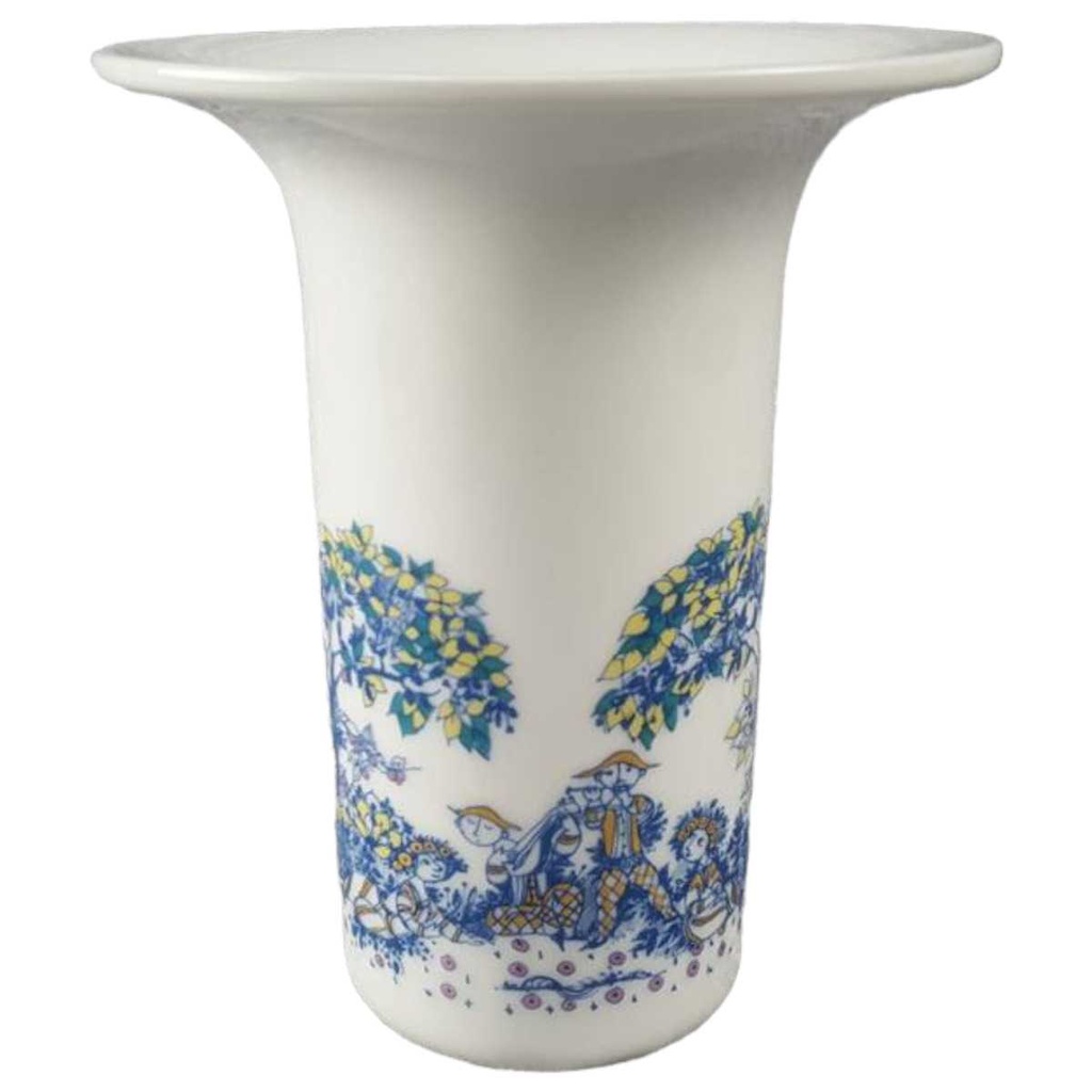 Vase Blumenvase mit Signatur 16 cm Rosenthal Studio Line Björn Wiinblad gebraucht - sehr gut