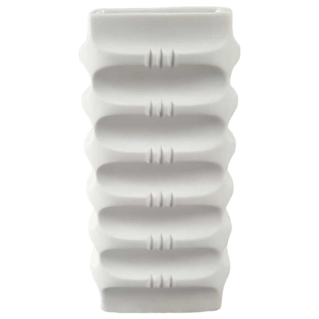 [45816876] Vase 16,5 cm Königl. pr. Tettau Weiß gebraucht - akzeptabel